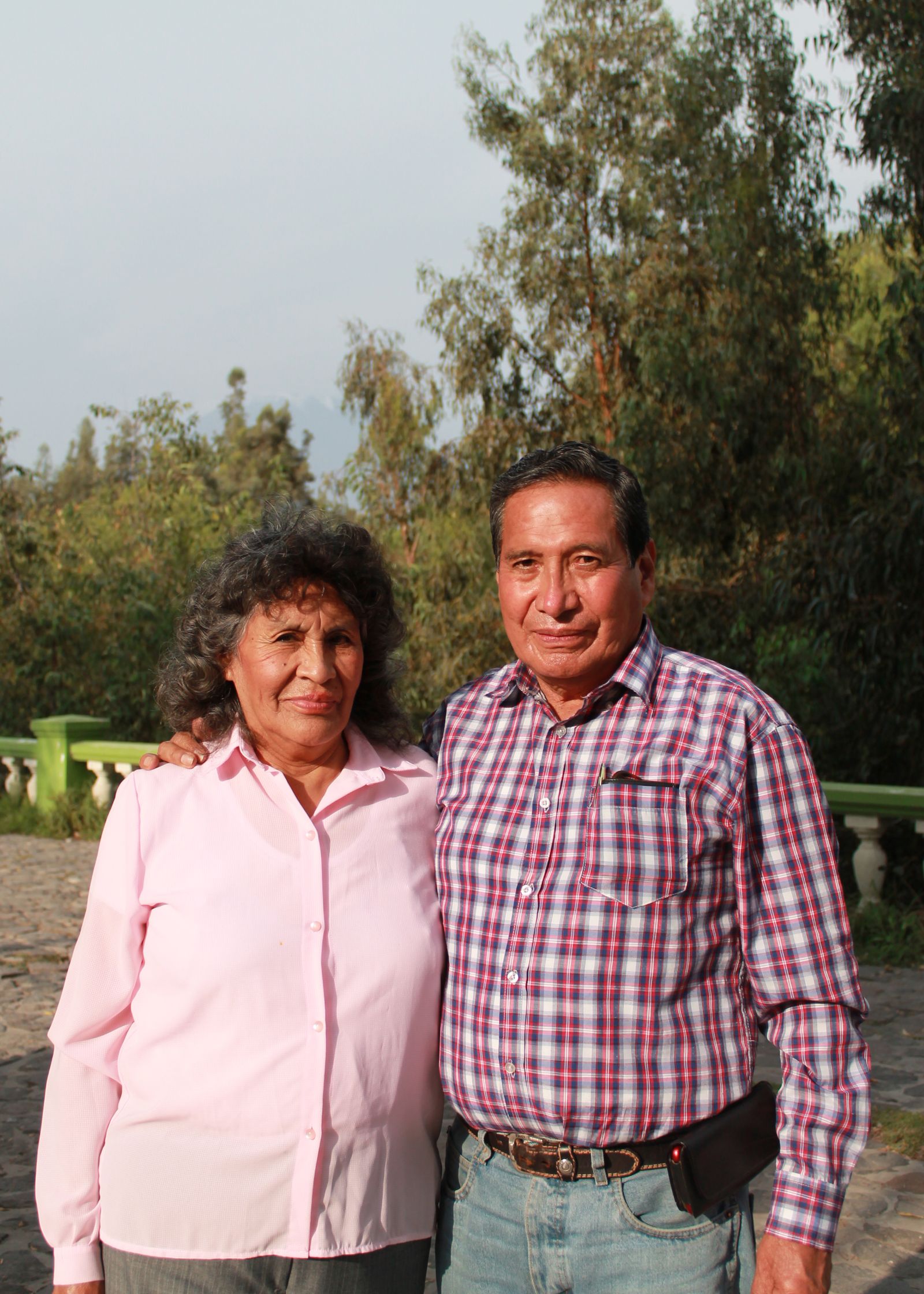 Senior couple enjoying time together outdoors